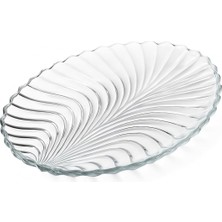 Lı Oval Desenli Cam Kase Sunum Seti Şık ve Dayanıklı Çerezlik Tatlı Kasesi Meze ve Ikramlık Sunum Tabakları