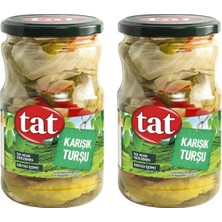Karışık Turşu Cam Kavanoz 650 gr