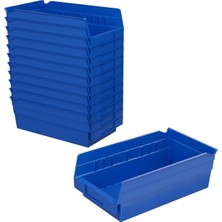 12 Inç 6 4-Inç Açık Plastik Çöp Kutusu Box Regal Kuş Yuvası 12 Adet 30130