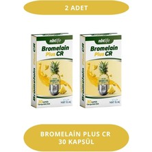 Bromelain Plus Cr 30 Kapsül (2 Adet)