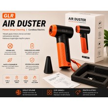 İkel Elektro Kablosuz Yüksek Turbo Hava Üfleyici Air Duster Elektrikli Toz Temizleme Makinesi