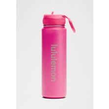 Lululemon Back To Life Sport Termos 24 Oz / 710 ml Paslanmaz Çelik Vakum Yalıtımlı Su Termosu