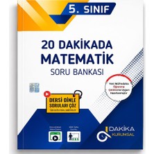 5. Sınıf 20 Dakikada Matematik Soru Bankası | Dakika Kurumsal Yeni Müfredat Video Çözümlü
