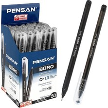 Pensan Büro Tükenmez Kalem Siyah 15 Adet