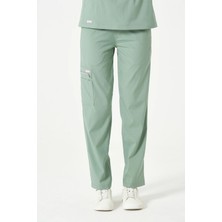 Swan Uniform Carına - Limon Yeşili Kadın Alt Üniforma