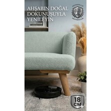 Legora Wood Design 18 cm Ahşap Mobilya Ayağı 1. Sınıf Gürgen Ağacı Mobilya, Baza, Koltuk Ayağı Robot Süpürge Uyumlu