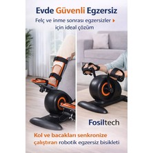 FosilTech Sessiz Motorlu 20 Kademeli Otomatik Bacak Egzersiz Cihazı