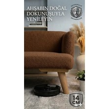 Legora Wood Design 14 cm Ahşap Mobilya Ayağı 1. Sınıf Gürgen Ağacı Mobilya, Baza, Koltuk Ayağı Robot Süpürge Uyumlu