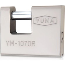 Nuit Concept Yuma Kayar Milli Asma Kilit Nikel (Farklı Marka Kilit Gönderilmez ) 70MM 80MM 90MM