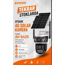 Avenir S425 4g Solar Güvenlik Kamerası – Elektrik Olmasa Da Güvenlik Devam Eder
