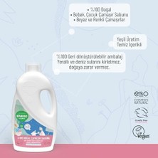 Grains Global %100 Doğal Bebek Çamaşır Sabunu Kendinden Yumuşatıcılı Bitkisel Deterjan Vegan 1000 ml