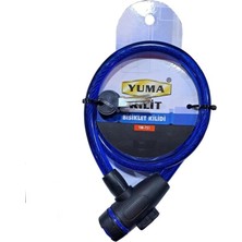 Nuit Concept Yuma Bisiklet Kilidi YM-751 80 cm Bisiklet Kilidi (Farklı Marka Kilit Gönderilmez)