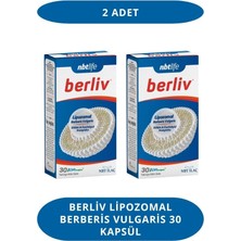 Berliv Lipozomal Berberis Vulgaris 30 Kapsül (2 Adet)