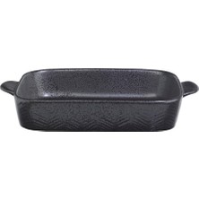 Paşabahçe Antrasit Porselen Fırın Kabı 32 Cm, Borcam