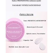 Ipek Kirpik Sökücü Çıkarıcı Remover Krem 12ML - Premıum Lash Remover Nagaraku