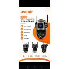 🚨 Avenir S322 Wifi Çift Kameralı Güvenlik Kamerası