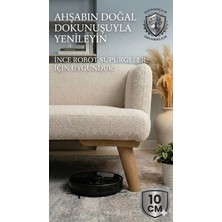 Legora Wood Design 10 cm Ahşap Mobilya Ayağı 1. Sınıf Gürgen Ağacı Mobilya, Baza, Koltuk Ayağı Robot Süpürge Uyumlu