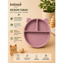 Bebeye 3'lü Bebek Beslenme Seti Vakumlu Mama Tabağı - Mama Kaşığı - Alıştırma Bardağı Olive Green