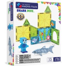 Magna-Tiles Magna-Tıles® - Shark Dive Manyetik Bloklar - 13 Parça