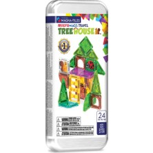 Magna-Tiles Magna-Tıles® - Travel Set - Ağaç Ev - 24 Parça