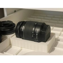 Canon Efs 18-55 Objektif Gridfinity Uyumlu Modüler Saklama ve Düzenleyici Tutucu