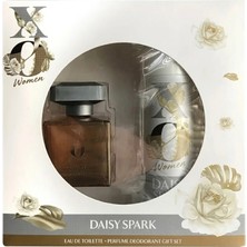 Bezos Xo Parfüm Seti & Daisy Spark Edt Kadin 100ML +Deodorant Sprey Daisy Spark Kadin 125ML