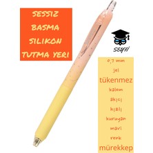 Seyfi Kırtasiye 0,7 mm Jel Tükenmez Kalem Akıcı Hızlı Kuruyan Mavi Renk Mürekkep Writech Amerikan Marka Sessiz Kalem