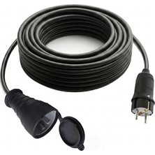 Electroon 3x1.5mm 10METRE Topraklı Kauçuk Elektrik Uzatma Kablosu