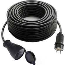 Electroon 3x1.5mm 20METRE Topraklı Kauçuk Elektrik Uzatma Kablosu