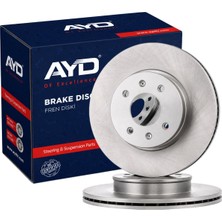 Ayd Ön Fren Diski Takım Hyundaı Getz 2003-2011 | Dizel Tip - 256 mm