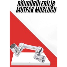 Zero Land Novapazr Her Yere Dönebilen Tasarruflu Mutfak Musluk Başlığı Ucu Musluk Ucu Oynar Başlıklı