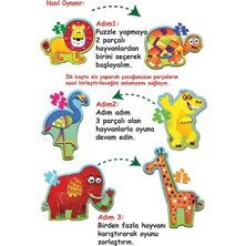 Luord - Store 1727 Dıytoy, Baby Puzzle- Orman Hayvanları