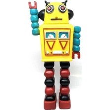 Luord - Store Decotown Nostaljik Sevimli Uzaylı Robot Şeklinde Figür Biblo