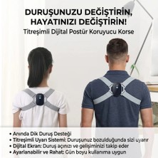 TKÇ Dijital Ekran Titreşimli Dik Durma Korsesi