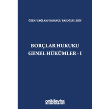 On İki Levha Yayınları Borçlar Hukuku Genel Hükümler - I