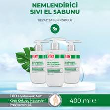 Fairy Sıvı El Sabunu Beyaz Sabun Kokulu 3 x 400 ml