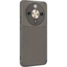 Newface Honor Magic 8 Lite Rovena Karbon Kılıf – Premium Sport Seri - Gri