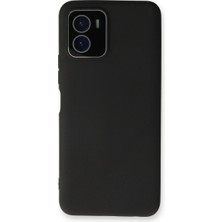 Senson Vivo Y15S Kılıf Lansman Glass Kapak - Siyah