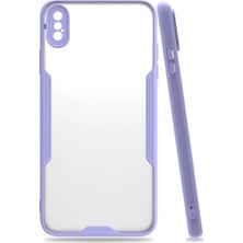 Senson Apple Iphone Xs Max Kılıf Platin Silikon - Lila