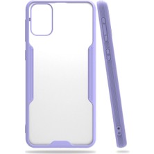 Senson Samsung Galaxy M31 Kılıf Platin Silikon - Lila