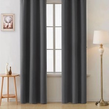 Premier Home Blackout Antrasit Fon Perde 150X260 cm