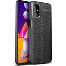 Senson Samsung Galaxy M31S Kılıf Auto Focus Kapak - Siyah
