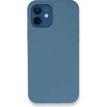 Senson Apple Iphone 12 Kılıf Lansman Legant Silikon - Açık Mavi