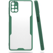 Senson Samsung Galaxy M51 Kılıf Platin Silikon - Yeşil