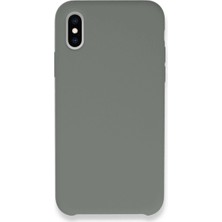 Senson Apple Iphone Xs Max Kılıf Lansman Legant Silikon - Gri