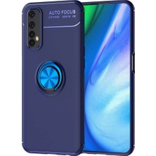 Senson Realme 7 Kılıf Range Yüzüklü Silikon - Mavi