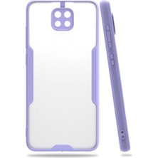 Senson Xiaomi Redmi Note 9 Kılıf Platin Silikon - Lila