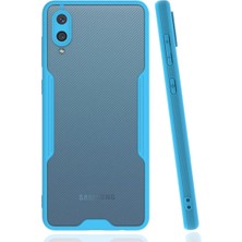 Senson Samsung Galaxy A02 Kılıf Platin Silikon - Mavi