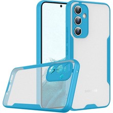 Senson Samsung Galaxy A24 4g Kılıf Platin Silikon - Mavi