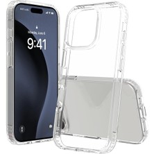 Buff Labs iPhone 16 ile Uyumlu Hybrid Darbe Emici Tpu + Pc Kılıf (Crystal )